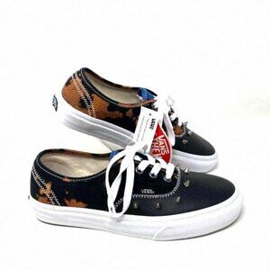 VANS Women's Size AUTHENTIC Leather Tartan Daze Multiapciddye VN0A5HZS9GB Low